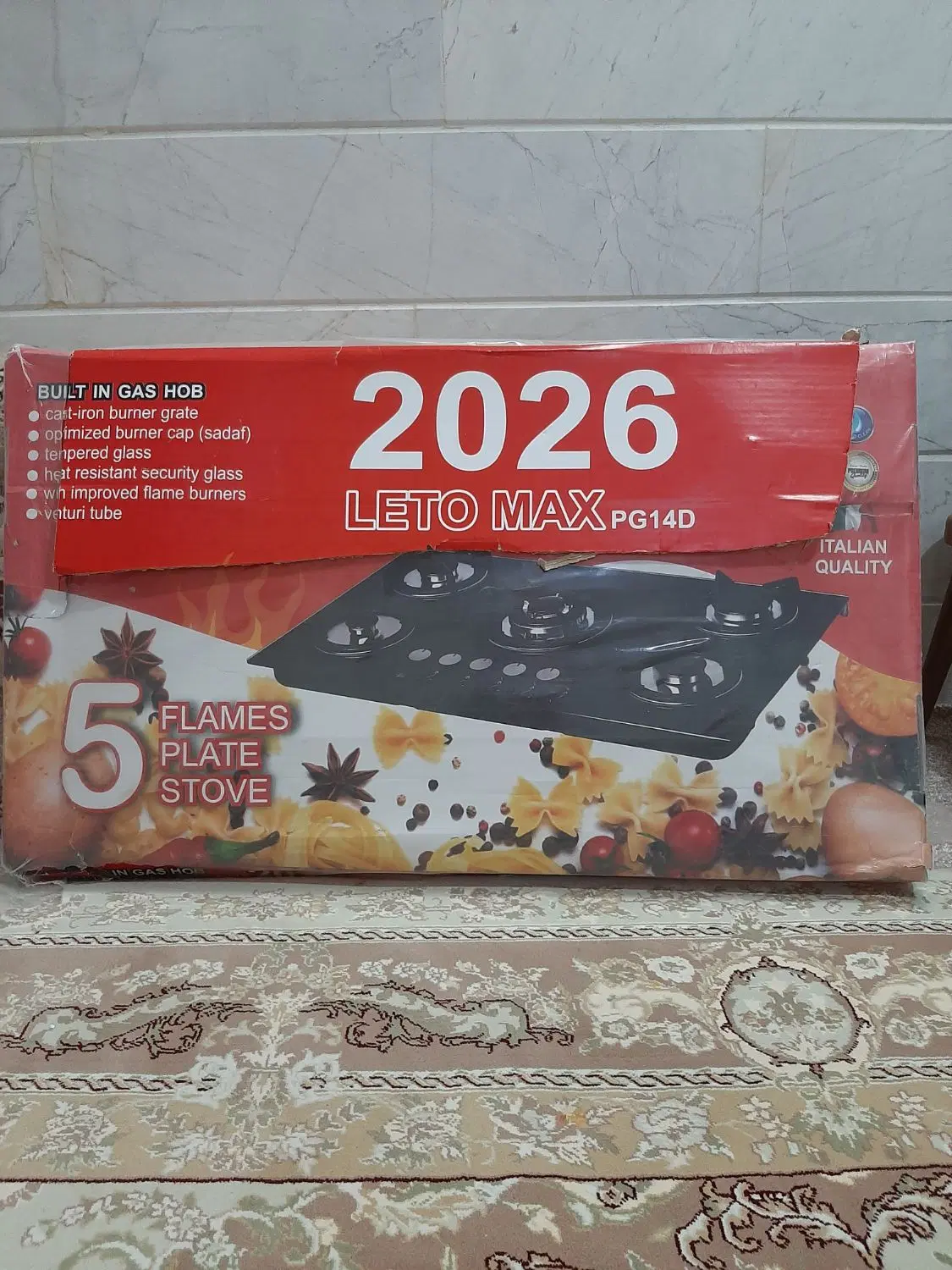 گاز LETO MAX PG14D|اجاق گاز و لوازم برقی پخت‌وپز|قم, باغ کرباسی|دیوار