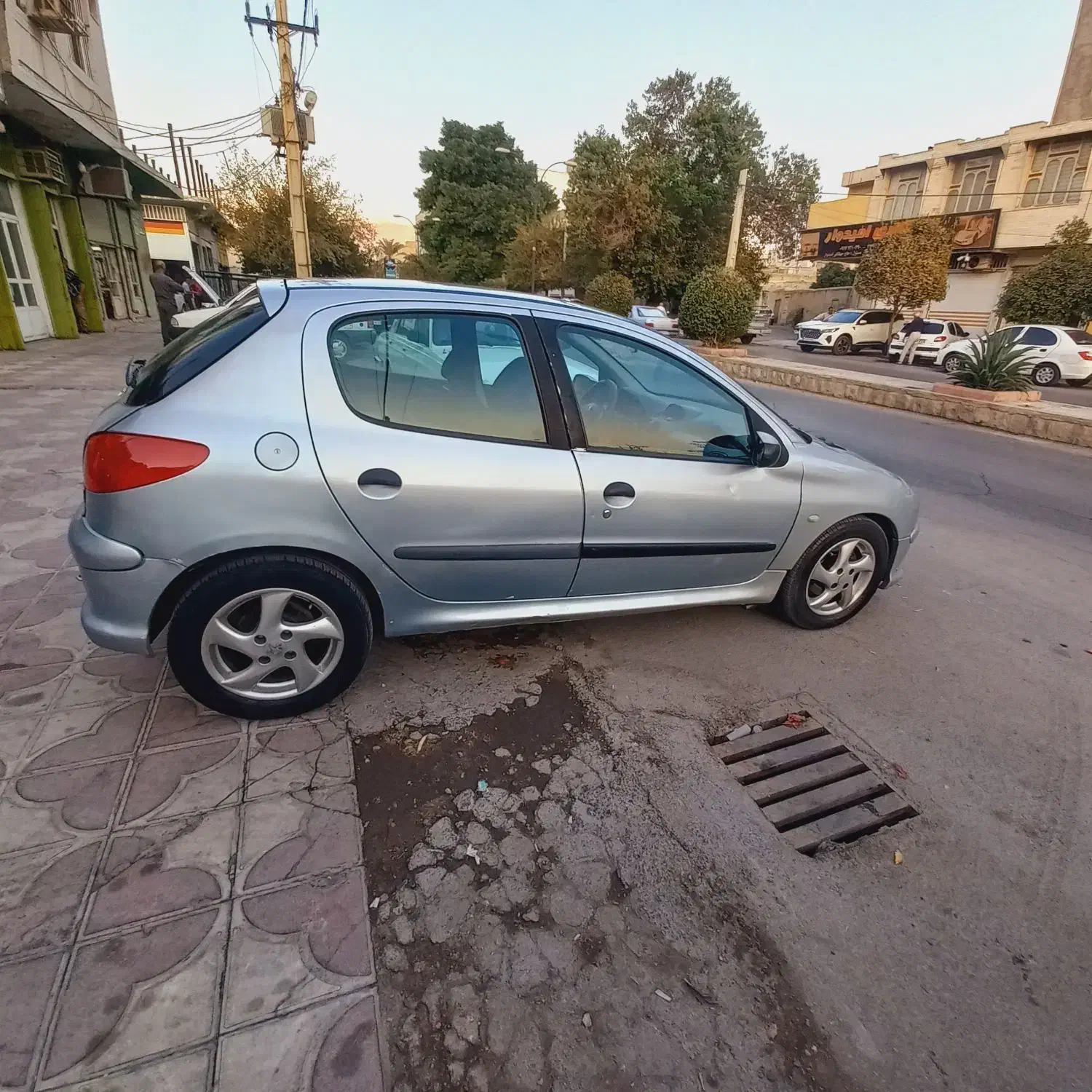 ۲۰۶ نقره آبی تیپ ۳|خودرو سواری و وانت|کازرون, |دیوار