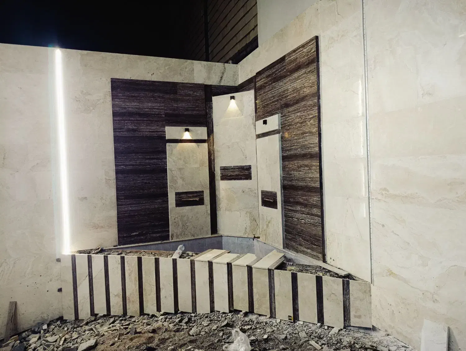 سنگ کار نماکار فقط سنگ و سرامیک|خدمات پیشه و مهارت|سیرجان, |دیوار