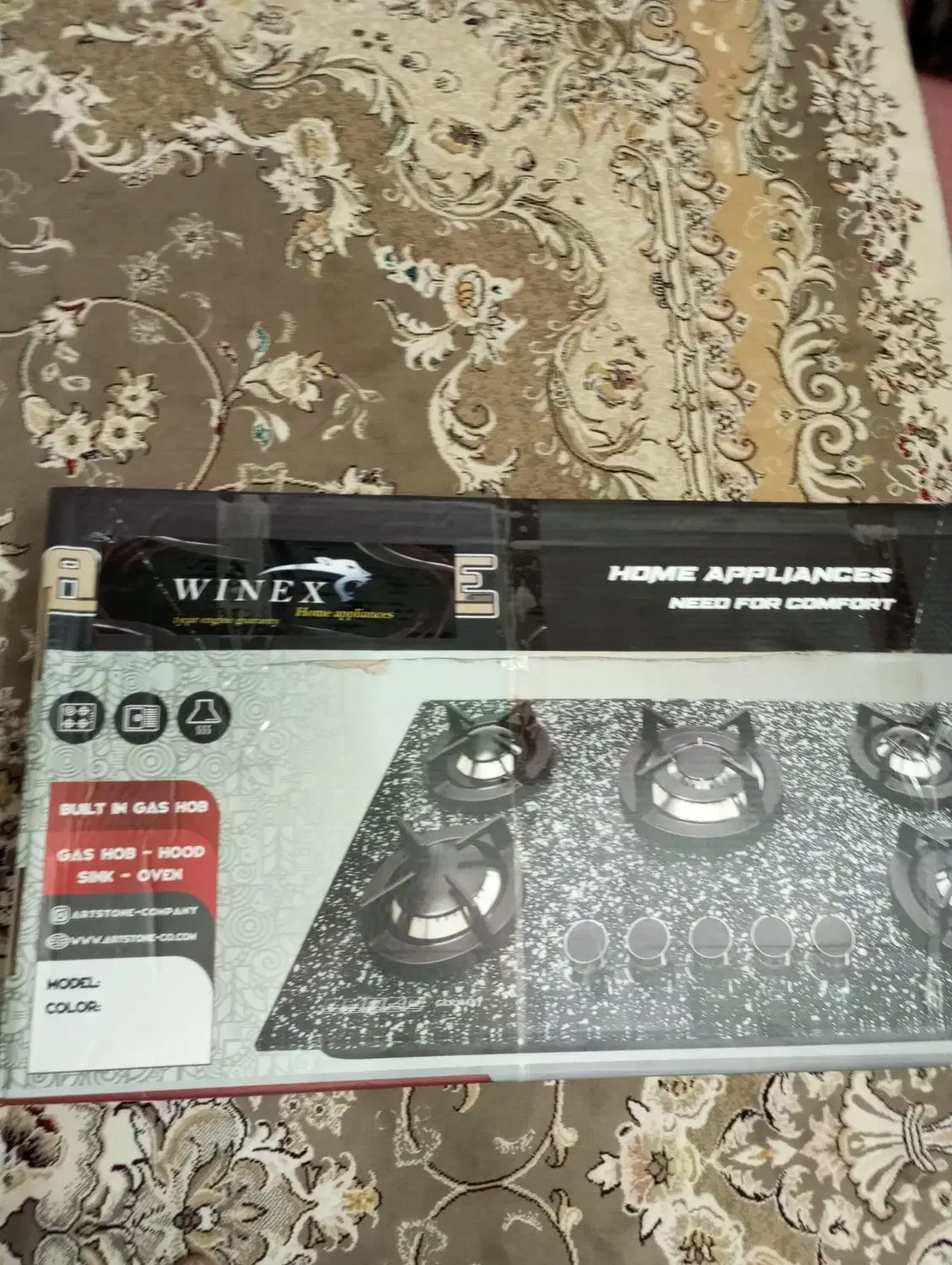 اجاق گاز صفحه ای ونیکس|اجاق گاز و لوازم برقی پخت‌وپز|اشکذر, |دیوار