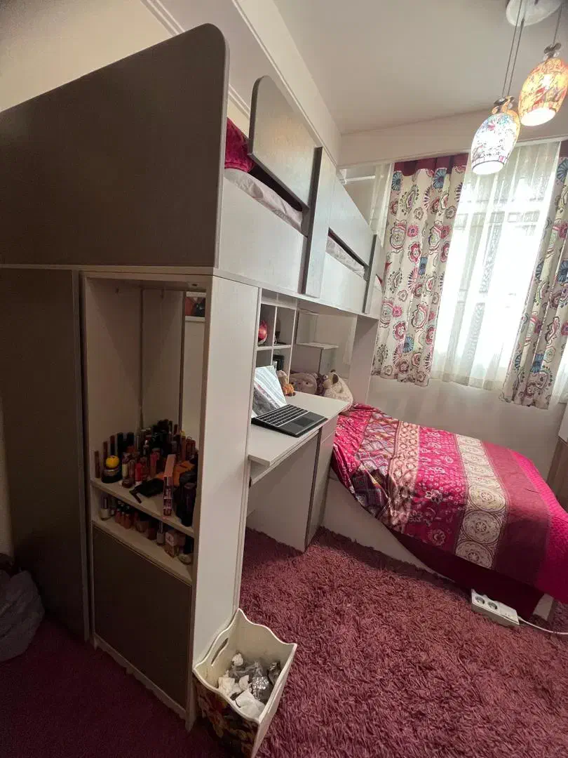 تخت ۲ طبقه **فروش فوری**|تخت و سرویس خواب|تهران, حکمت|دیوار