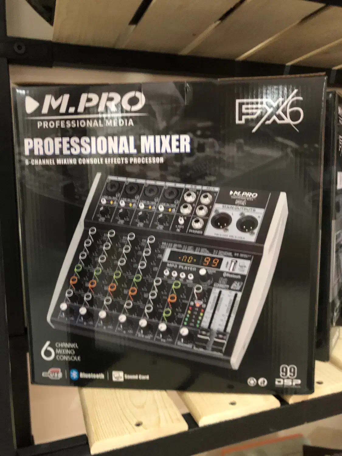 میکسر mpro fx 6|صوتی و تصویری|کرج, حصارک بالا|دیوار