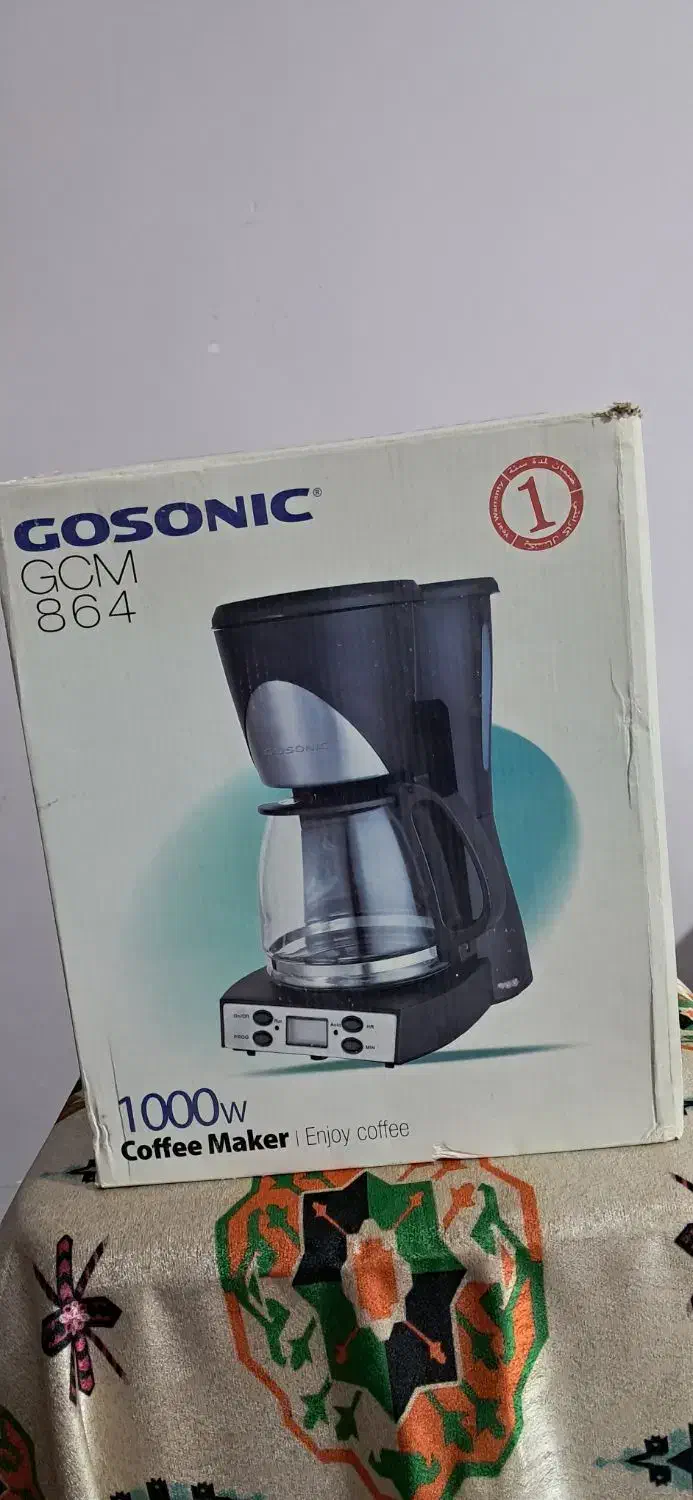 قهوه‌ساز گوسونیک|سماور، چای‌ساز، قهوه‌ساز|گرگان, |دیوار