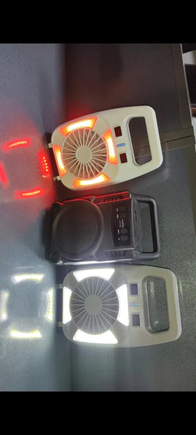 اسپیکر نور و پنکه دار|پخش‌کننده همراه|پیشوا, |دیوار