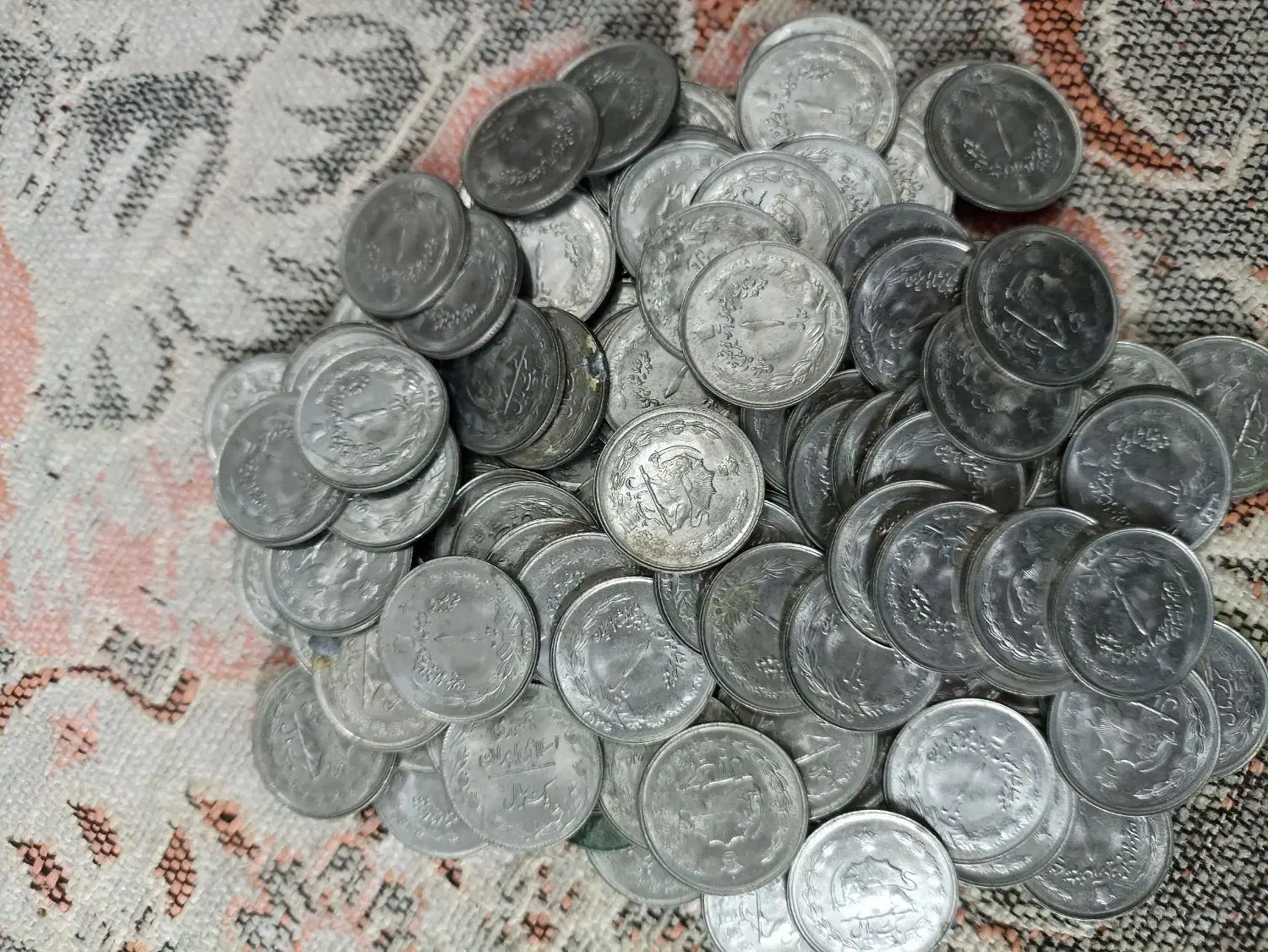 یک ریالی شاهی|کلکسیون سکه، تمبر، اسکناس|مشهد, مشکینی (شهرک غرب)|دیوار