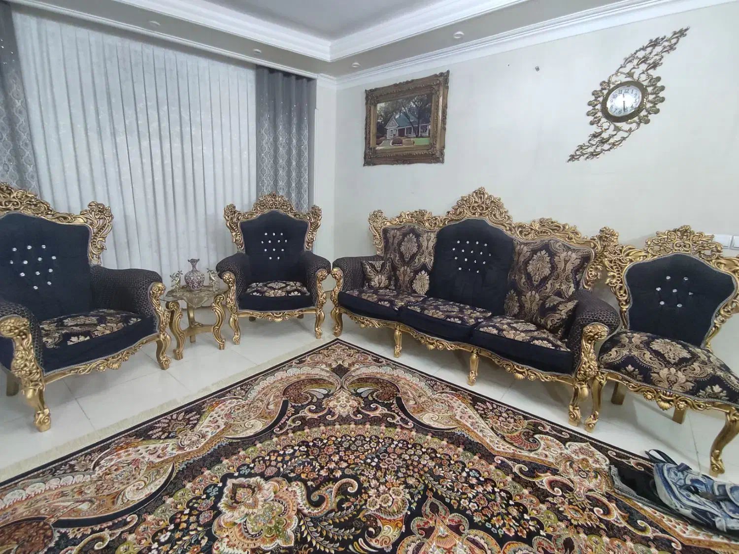 مبل سلطنتی|مبلمان خانگی و میز عسلی|پاکدشت, پاکدشت (مامازند)|دیوار