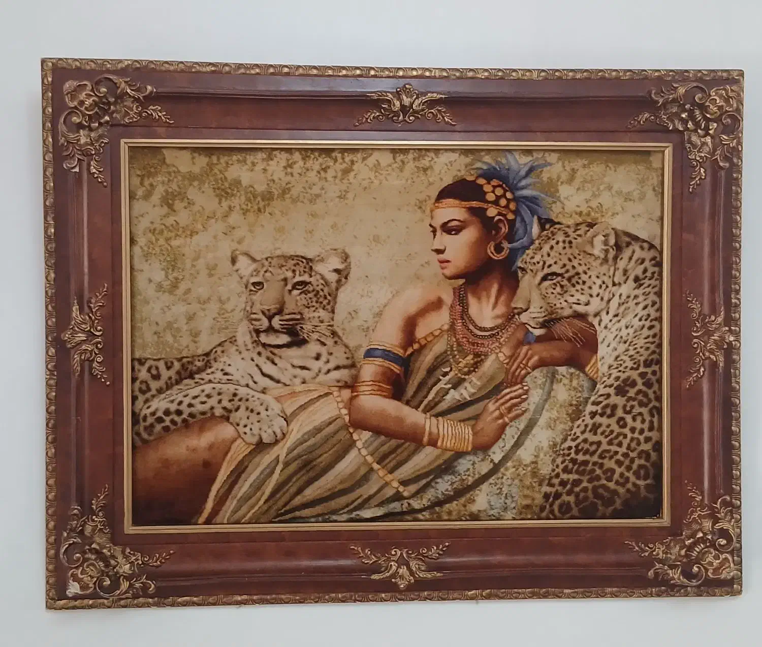 تابلو فرش کلوپاترا|تابلو فرش|پاکدشت, حصار امیر|دیوار