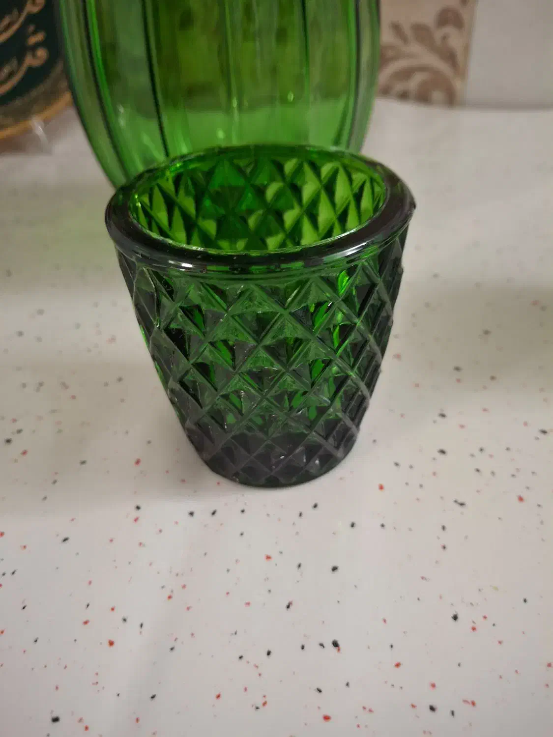 ظروف سبز رنگ|ظروف سرو و پذیرایی|قم, حنیف نژاد|دیوار