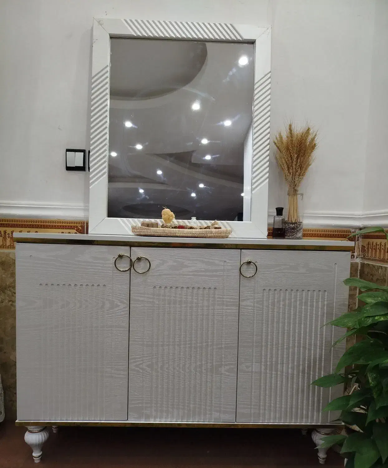 آینه کنسول|جاکفشی، کمد، دراور|خورموج, |دیوار