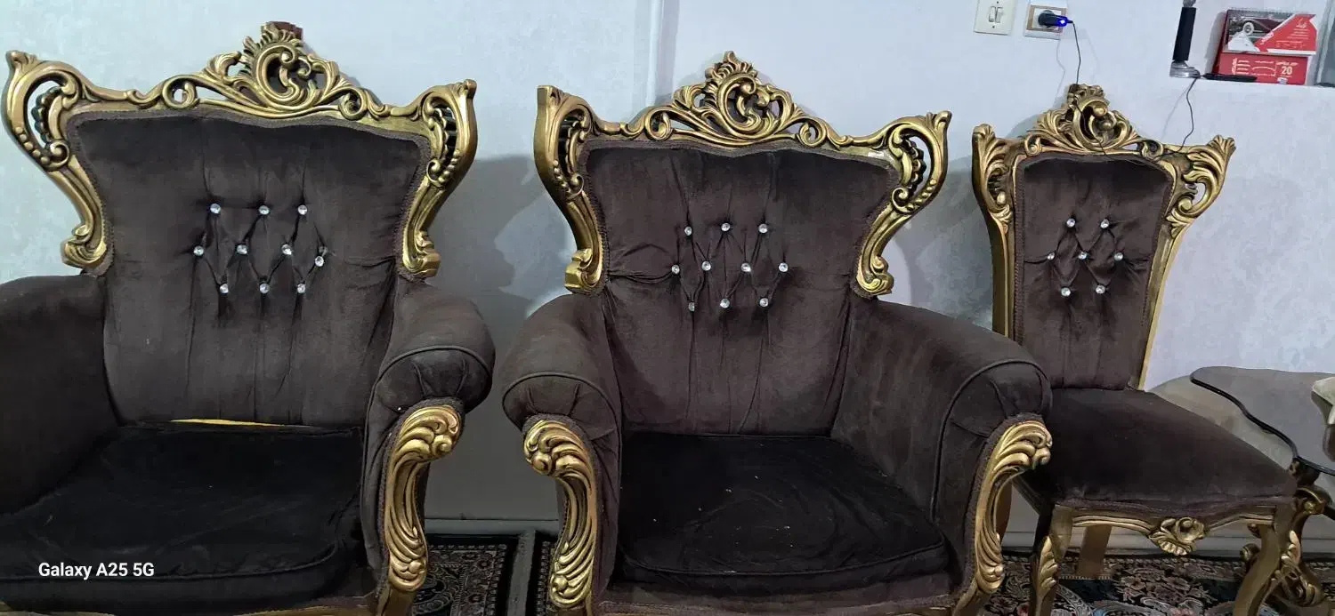 مبل سلطنتی|مبلمان خانگی و میز عسلی|قرچک, مهدیه|دیوار