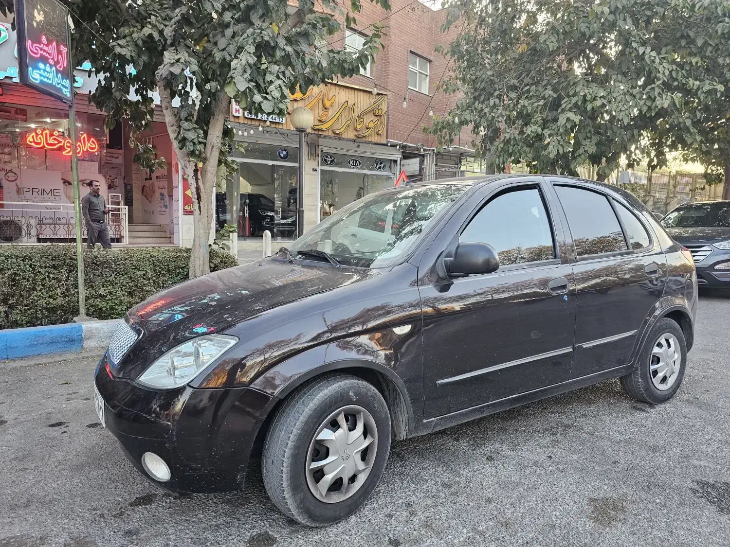 تیبا ۲ مدل ۹۶ رنگ سفارشی|خودرو سواری و وانت|خمینیشهر, |دیوار