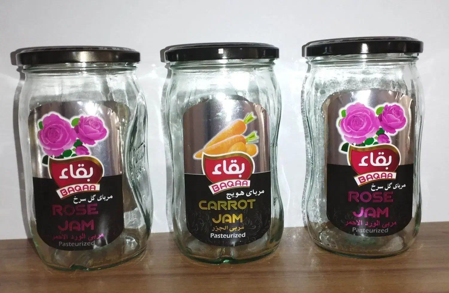 شیشه مربا و ترشی و ....|ظروف نگهدارنده، پلاستیکی، یک‌بارمصرف|تبریز, |دیوار