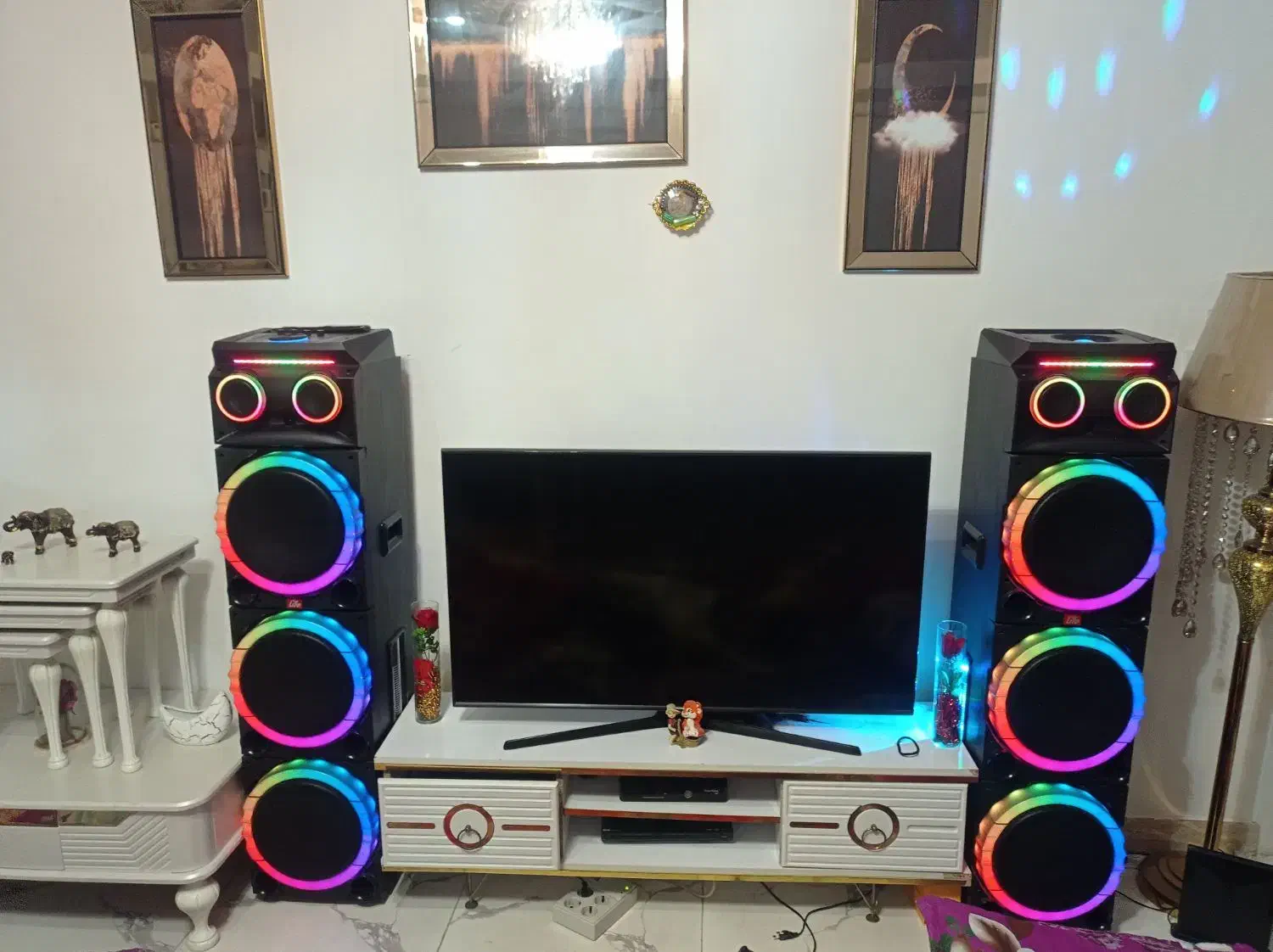 اسپیکر خانگی بزرگ|سیستم صوتی خانگی|رشت, انصاری|دیوار