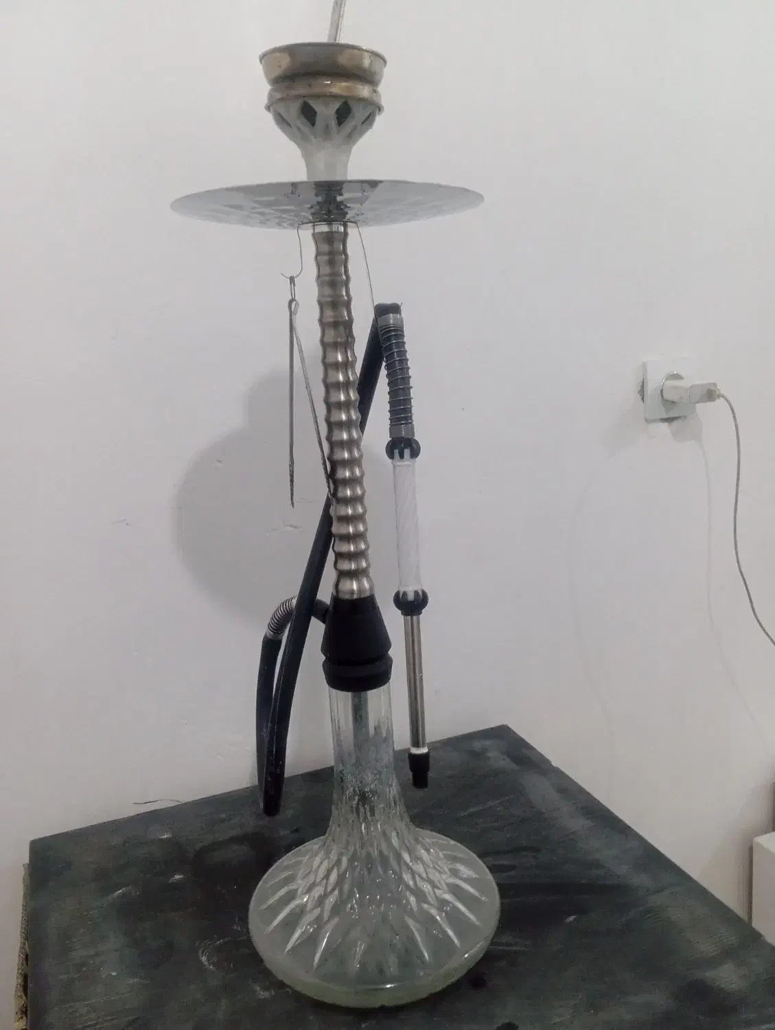 قلیون عربی نو نو سوپاپ دار. استیل درجه یک|کلکسیون و سرگرمی|کهنوج, |دیوار