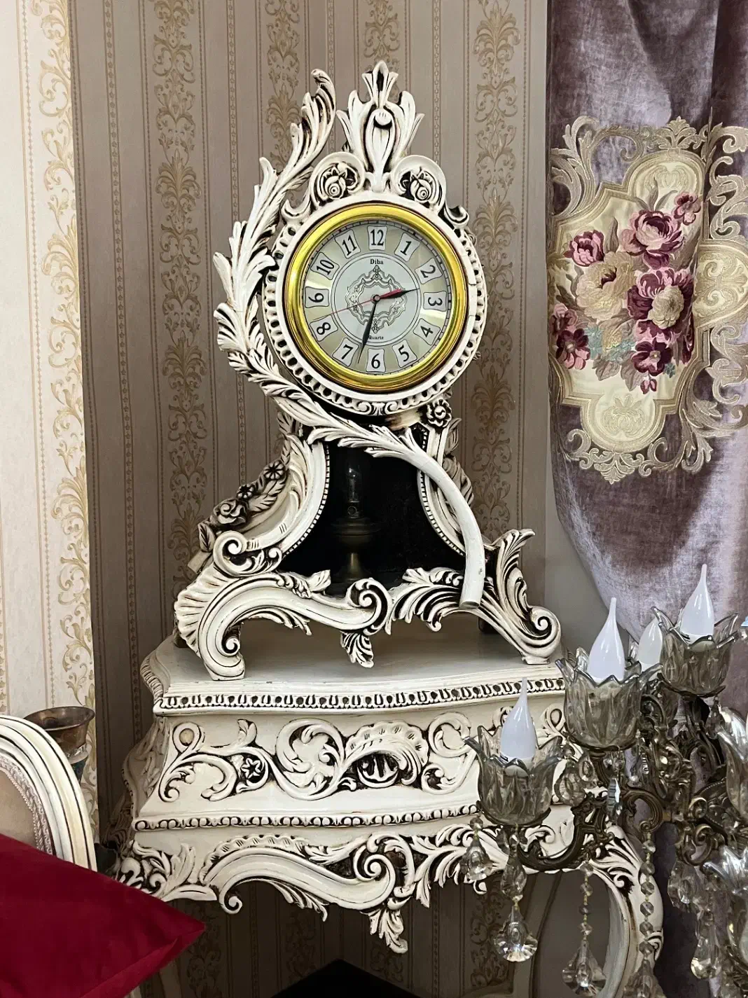 ساعت کنسول دار|ساعت دیواری و تزئینی|فشاپویه, |دیوار