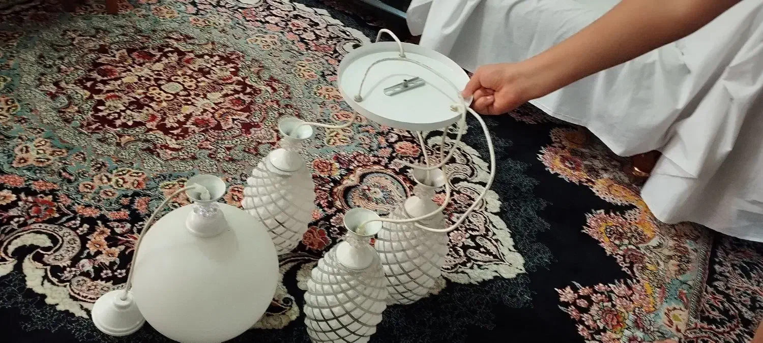 دو عدد لوستر|لوستر و چراغ آویز|کرج, خرمدشت|دیوار