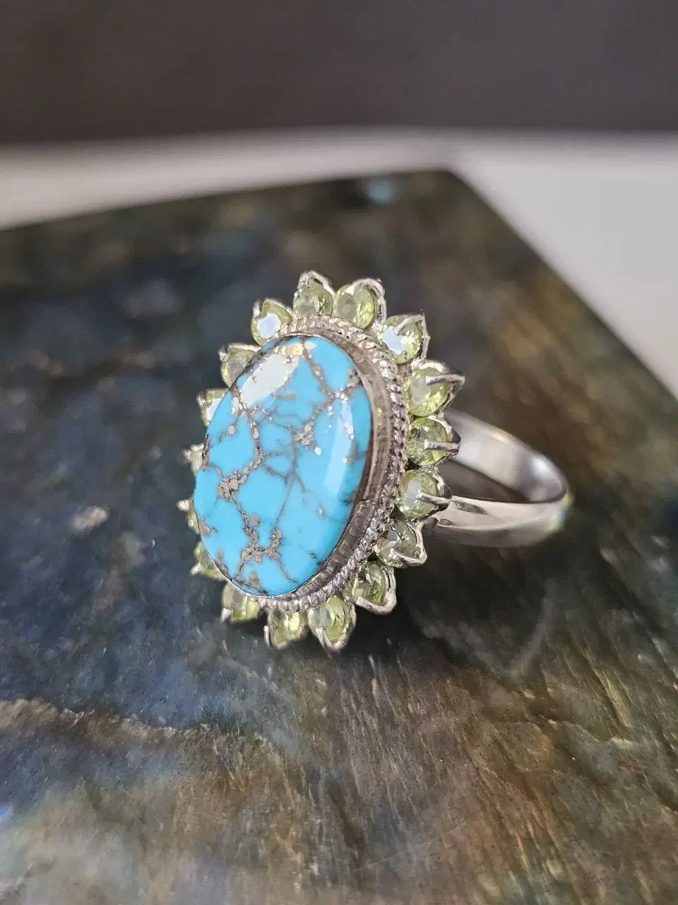 فیروزه نیشابور و شجر بهاره فردوس|جواهرات|کرمانشاه, |دیوار