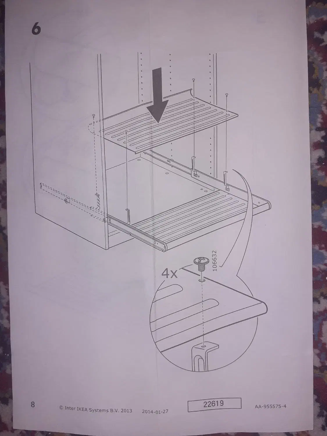 قفسه استندی طبقه دار کشویی|کتابخانه، شلف، قفسههای دیواری|زاهدان, |دیوار