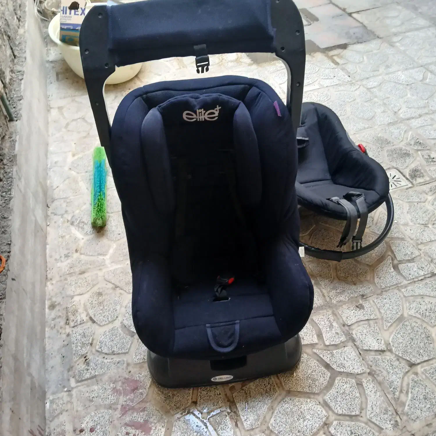 صندلی اتومبیل کودک با کریر نو نو .|کالسکه و لوازم جانبی|مشهد, زیرکن|دیوار