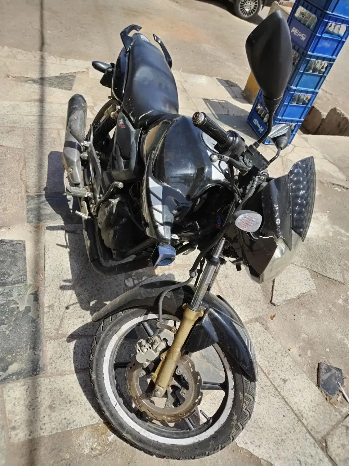 آپاچی 180 مدل 89 مشکی|موتورسیکلت|سبزوار, جهاد کشاورزی|دیوار