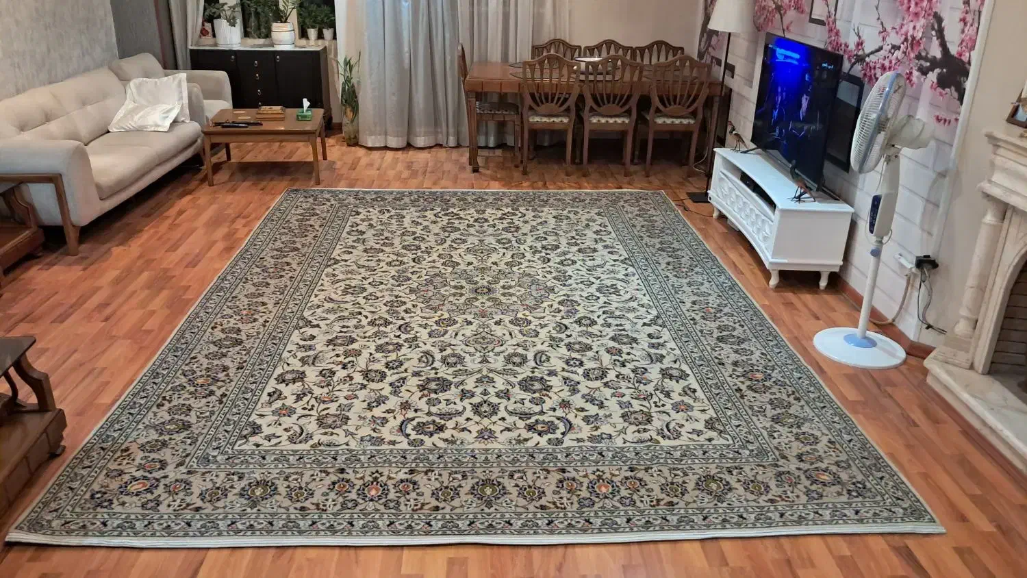 فرش دستباف ۱۲ متری کاشان|فرش|کرج, گلشهر|دیوار