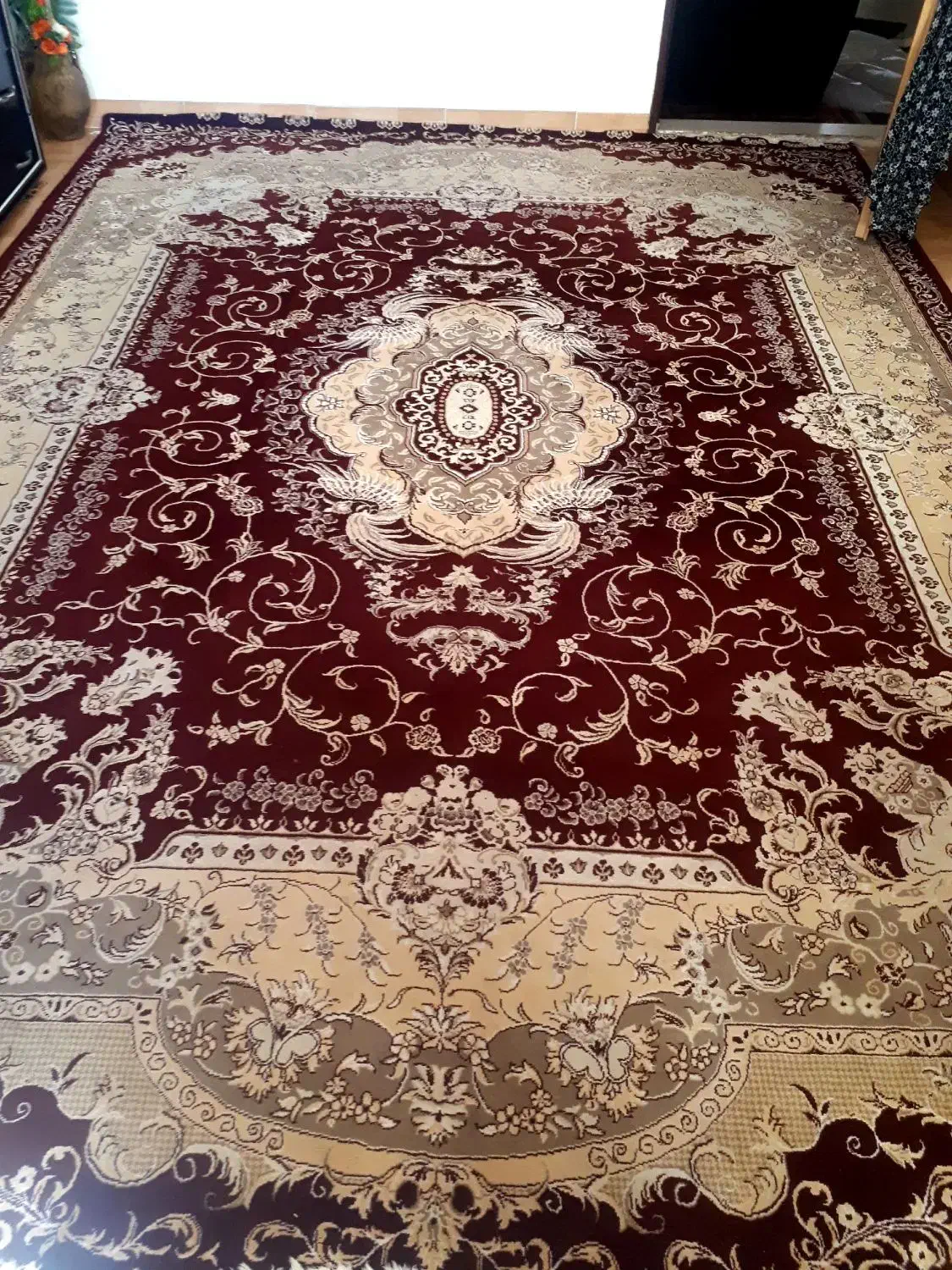قالی  ۳در۴|فرش|شیروان (خراسان), |دیوار