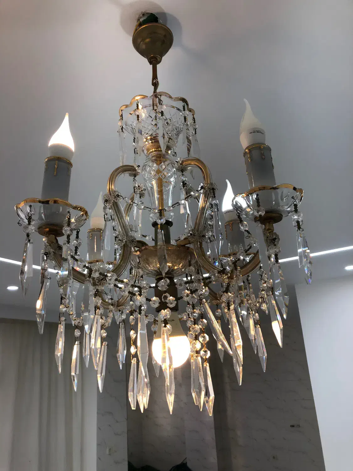 لوستر|لوستر و چراغ آویز|زنجان, |دیوار