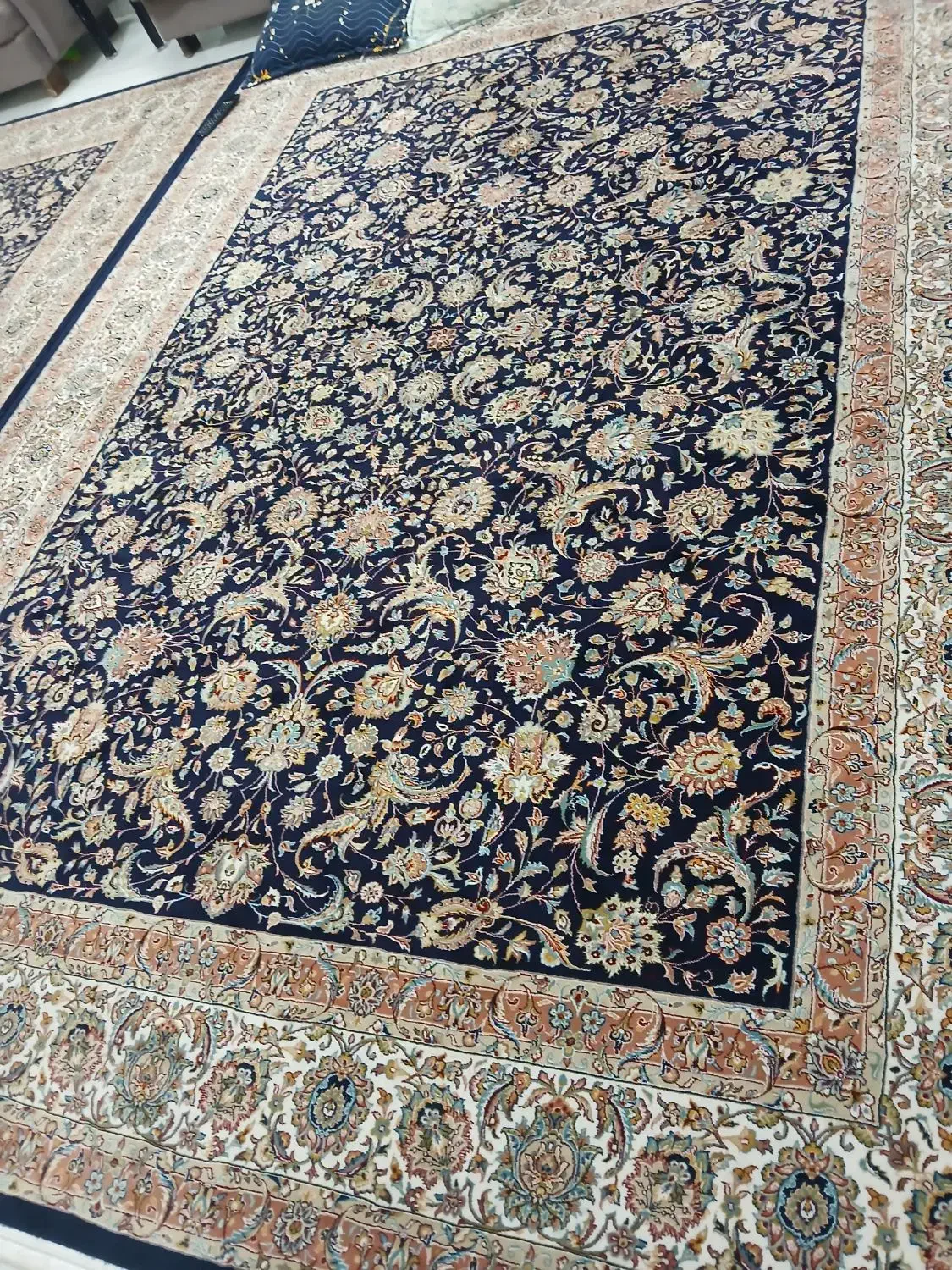 فرش نه متری دو تخته در حد نو نو|فرش|مشهد, انصار|دیوار