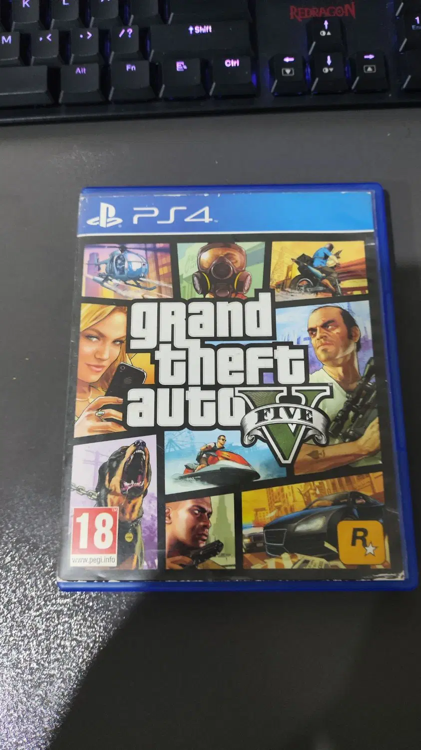 بازی gta v ps4|کنسول، بازی ویدئویی و آنلاین|تهران, قنات‌کوثر|دیوار
