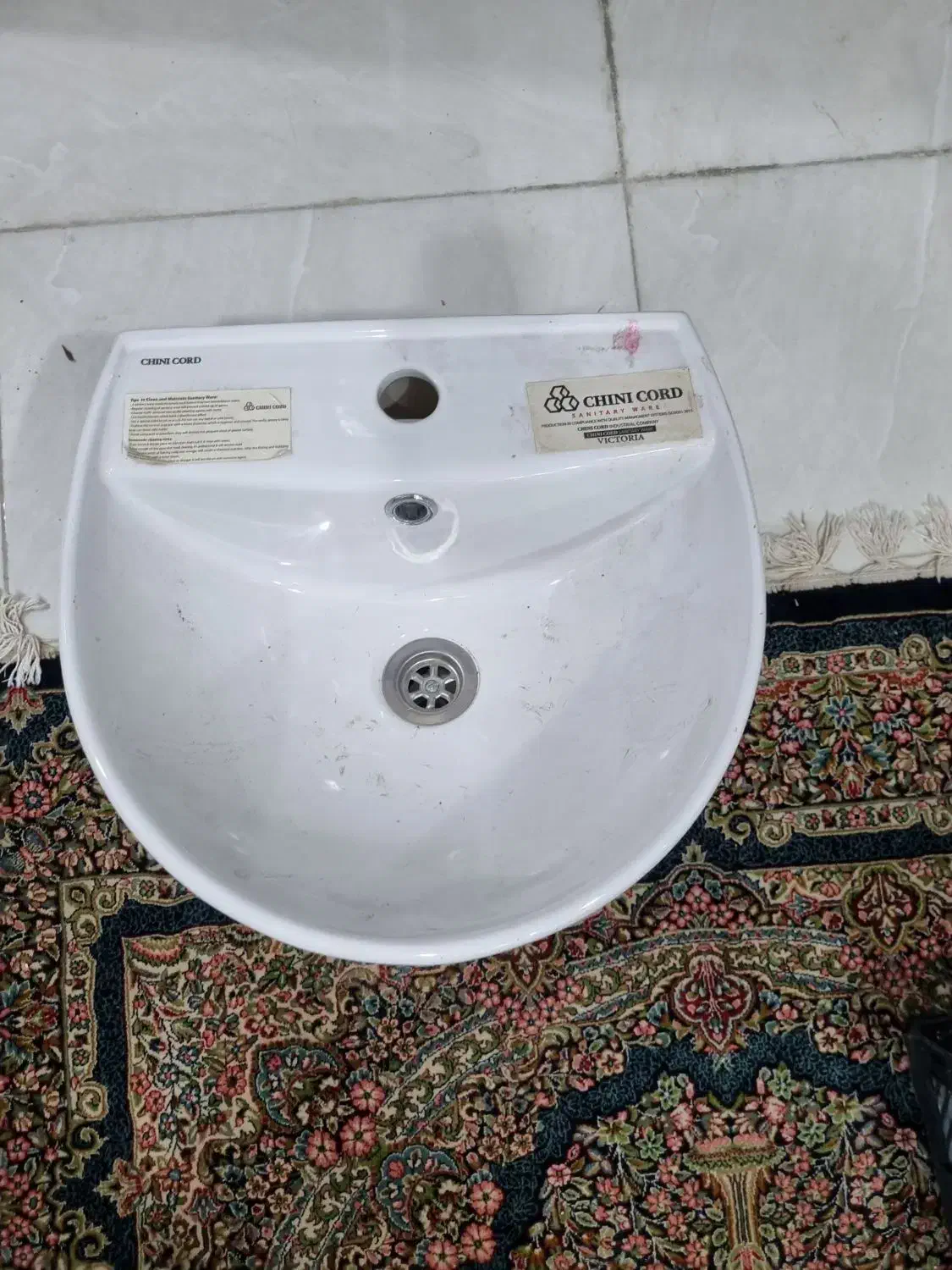 سنگ روشویی بدون پایه|لوازم سرویس بهداشتی|کرمان, |دیوار