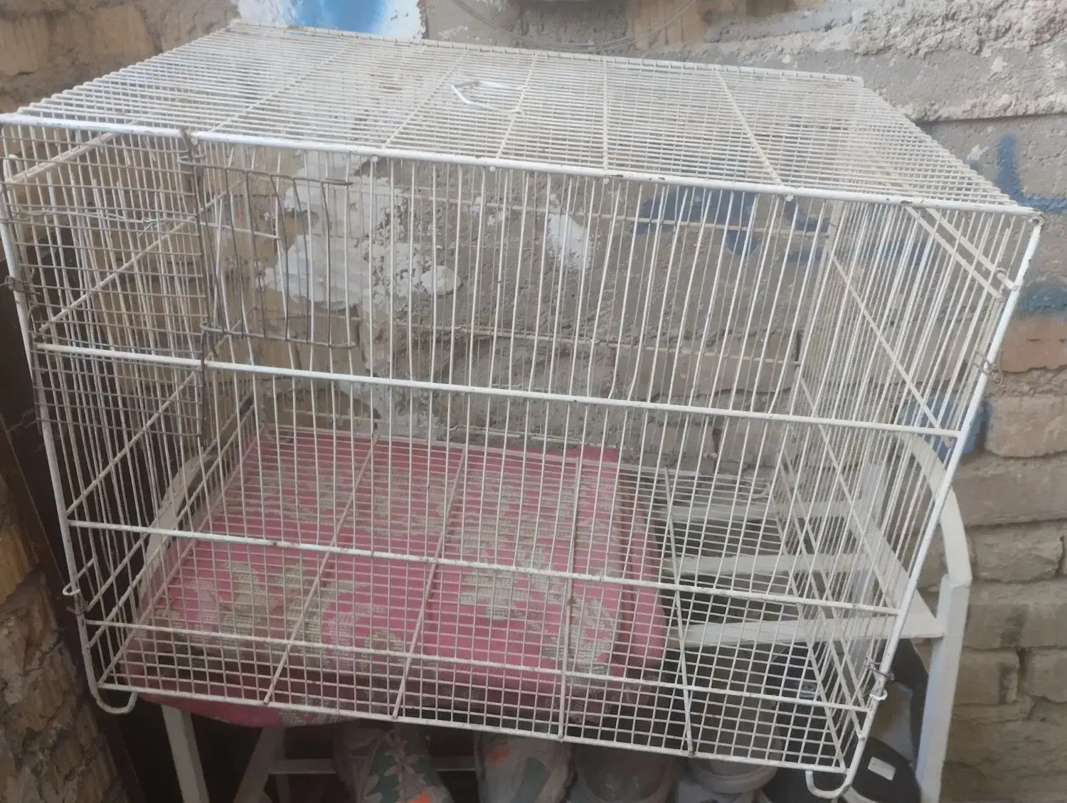 قفس بزرگ معاوضه با قفس طرقه|لوازم جانبی حیوانات|مرودشت, ثبت احوال|دیوار