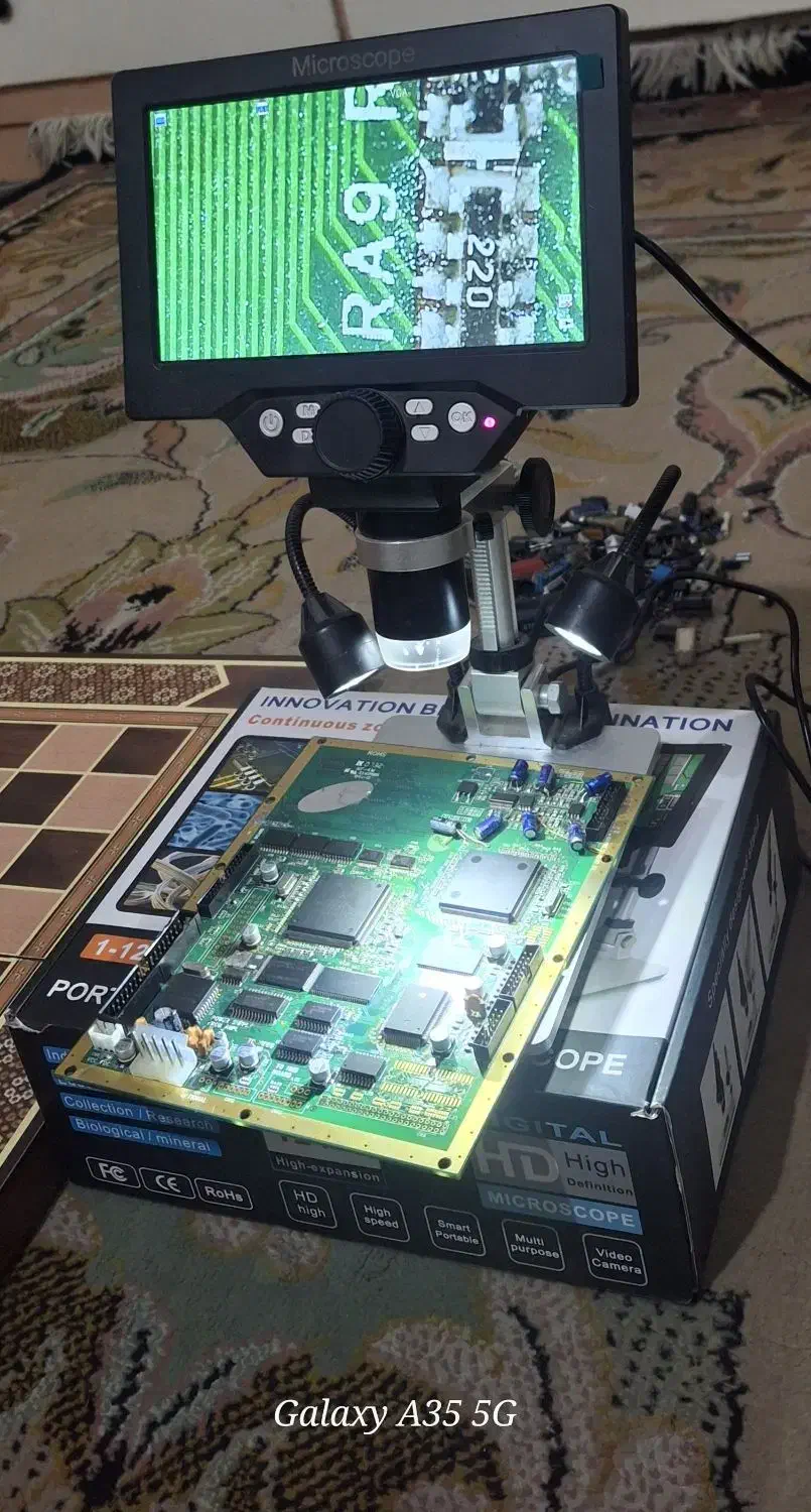 اسکوپ بزرگنمایی کدها و قطعات الکترونیک مدل G1200|ابزارآلات|اهواز, کوی طالقانی|دیوار