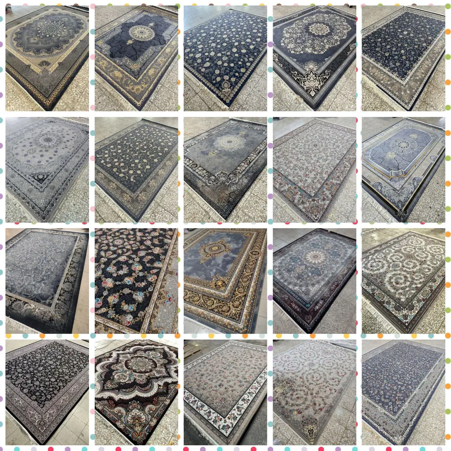 انواع فرش زیبا ویژه سال جدید اقساطی ۱۰ ماهه|فرش|قم, نیروگاه|دیوار