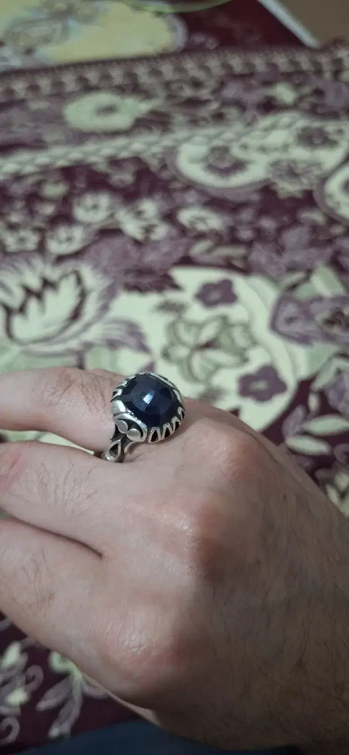 انگشتر یاقوت کبود|جواهرات|اردبیل, |دیوار