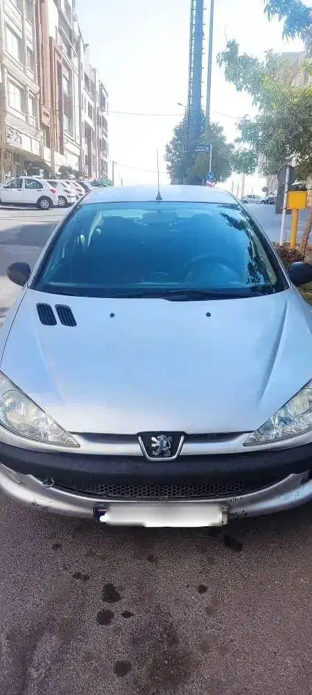 206 sd نقره ای v8 مدل تماس|خودرو سواری و وانت|محمدیه-قزوین, |دیوار