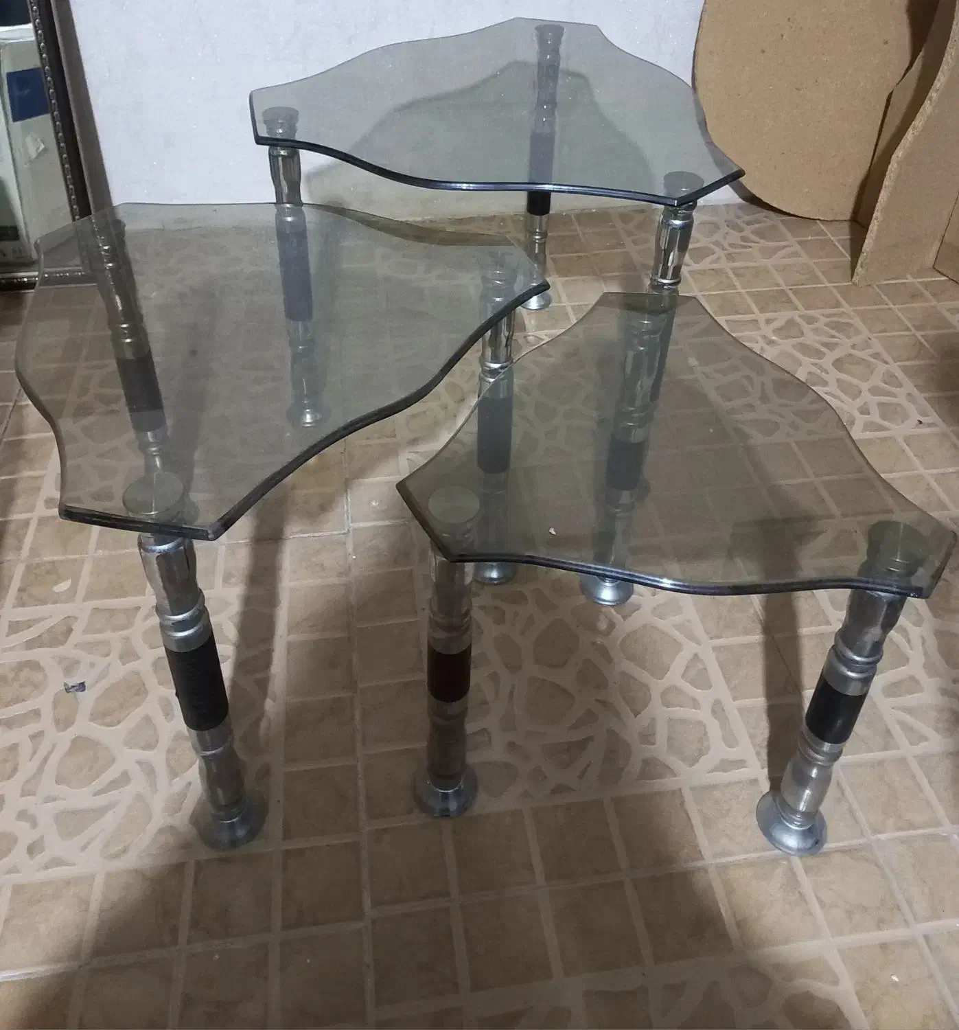 میز جلو مبلی|مبلمان خانگی و میز عسلی|قزوین, |دیوار