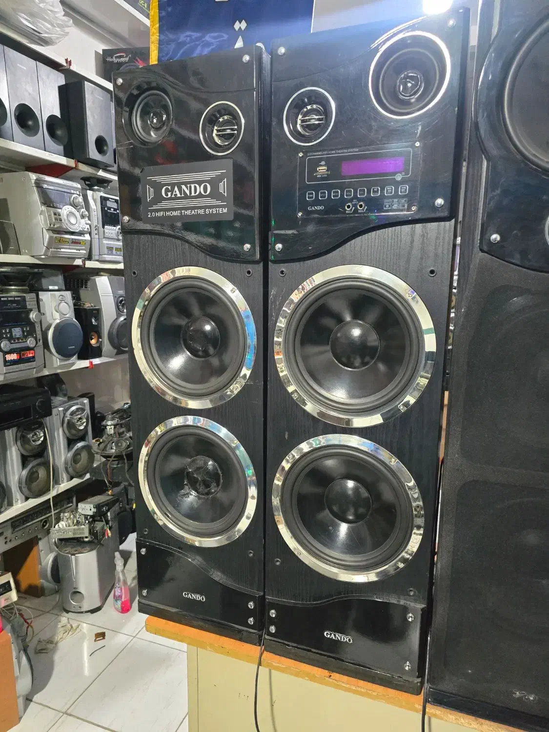 اسپیکر USB. AUX FM. BT بلوتوث فلش رادیو آیوایکس|سیستم صوتی خانگی|تهران, سلسبیل شمالی|دیوار