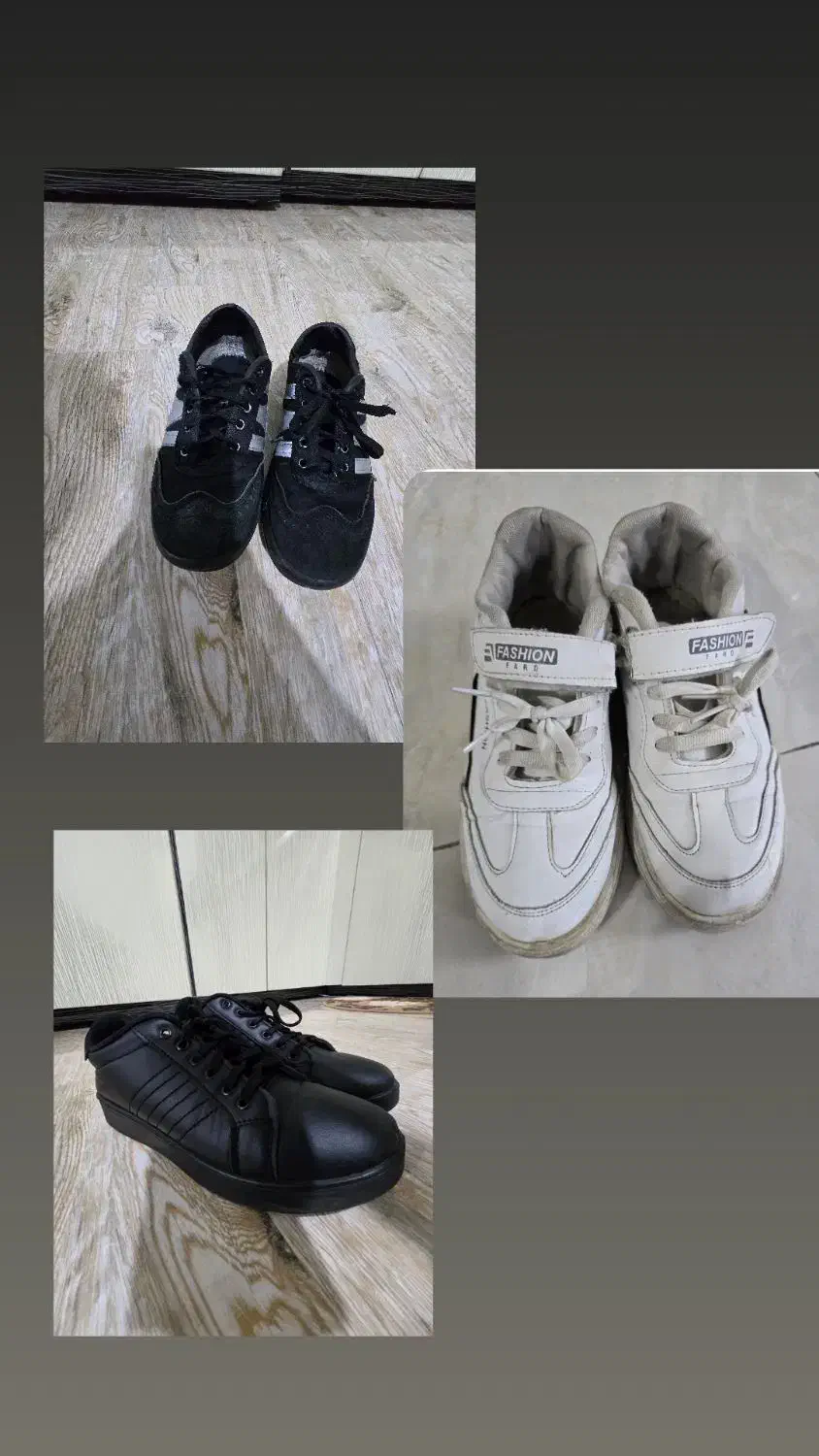 کفش های پسرانه سایز ۳۸|کیف، کفش، کمربند|مشهد, شاهد (شهرک غرب)|دیوار