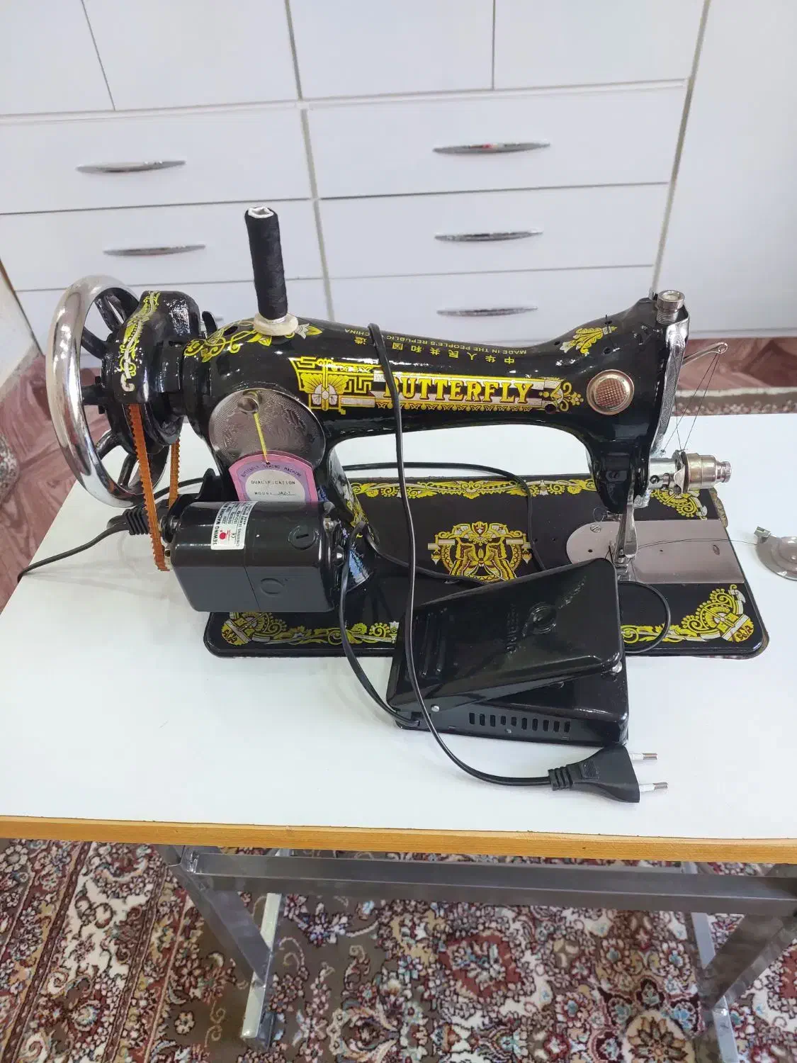 چرخ خیاطی خونگی|چرخ خیاطی و ریسندگی|سقز, |دیوار