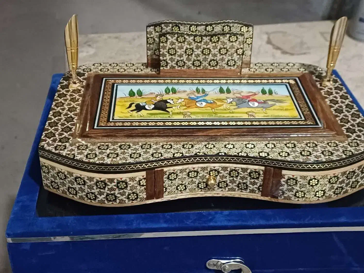 رومیزی خاتم دو گیف|صنایع دستی و سایر لوازم تزئینی|تهران, ولنجک|دیوار