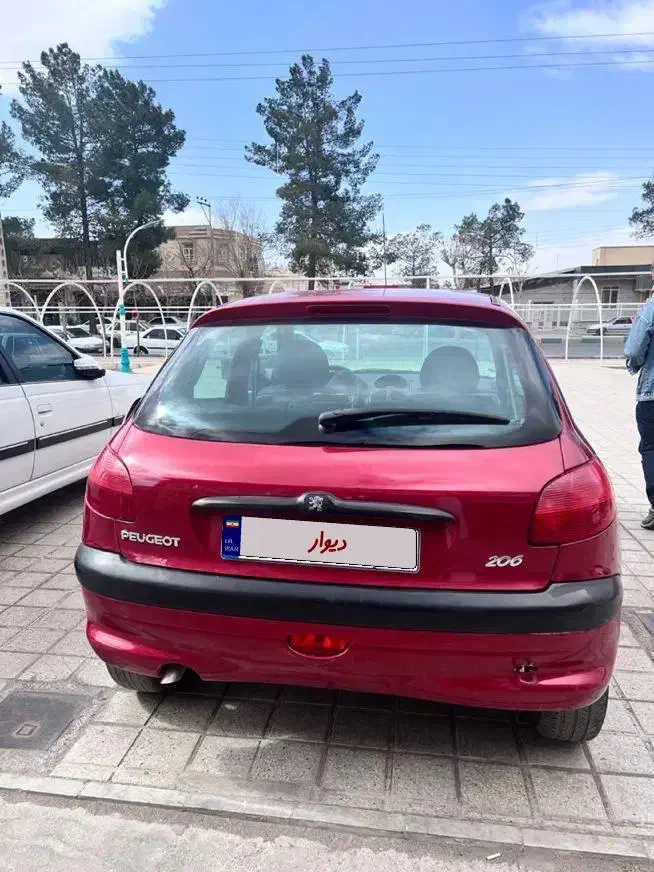 ۲۰۶ تیپ ۲ ، مدل ۸۱|خودرو سواری و وانت|زرند, |دیوار