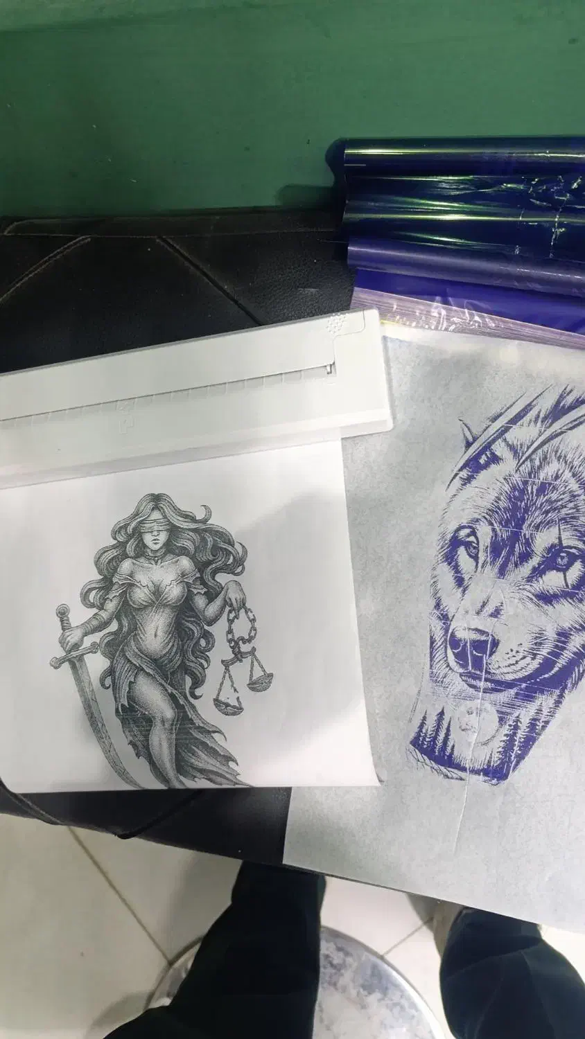 پرینتر حرارتی تتو|پرینتر، اسکنر، کپی، فکس|چناران, |دیوار