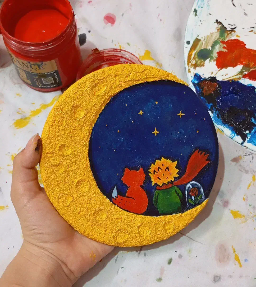 دیوارکوب سفالی هنری|صنایع دستی و سایر لوازم تزئینی|قم, باجک دو|دیوار