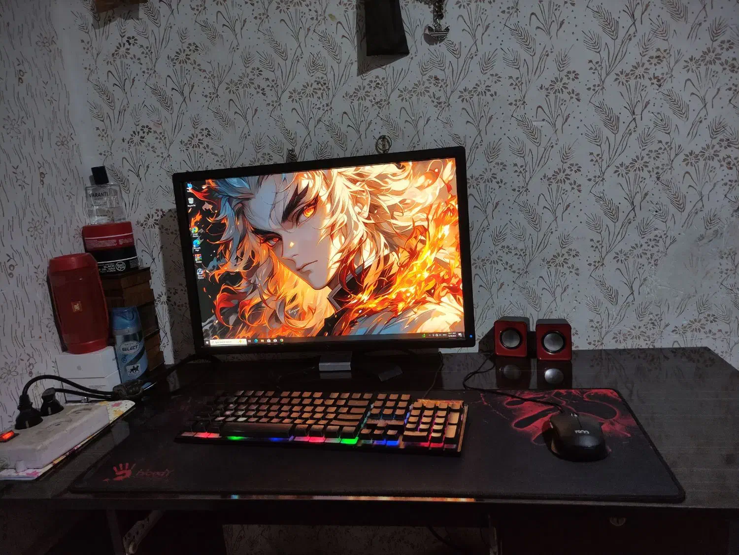 مانیتور 24 اینچ دل وموس کیبورد|قطعات و لوازم جانبی رایانه|مشهد, کارگران|دیوار