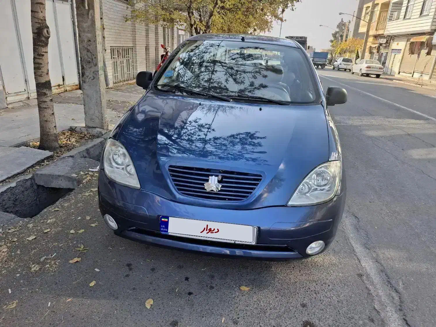 تیبا صندوق دار مدل ۹۱  کم کارکرد بدون ترک و جوش|خودرو سواری و وانت|تبریز, |دیوار