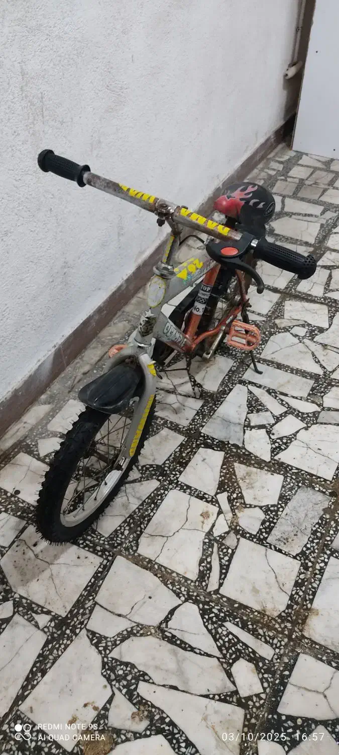 دوچرخه سالم سایز ۱۶ المپیک در لاهیجان|دوچرخه، اسکیت، اسکوتر|لاهیجان, کوی آزادگان|دیوار