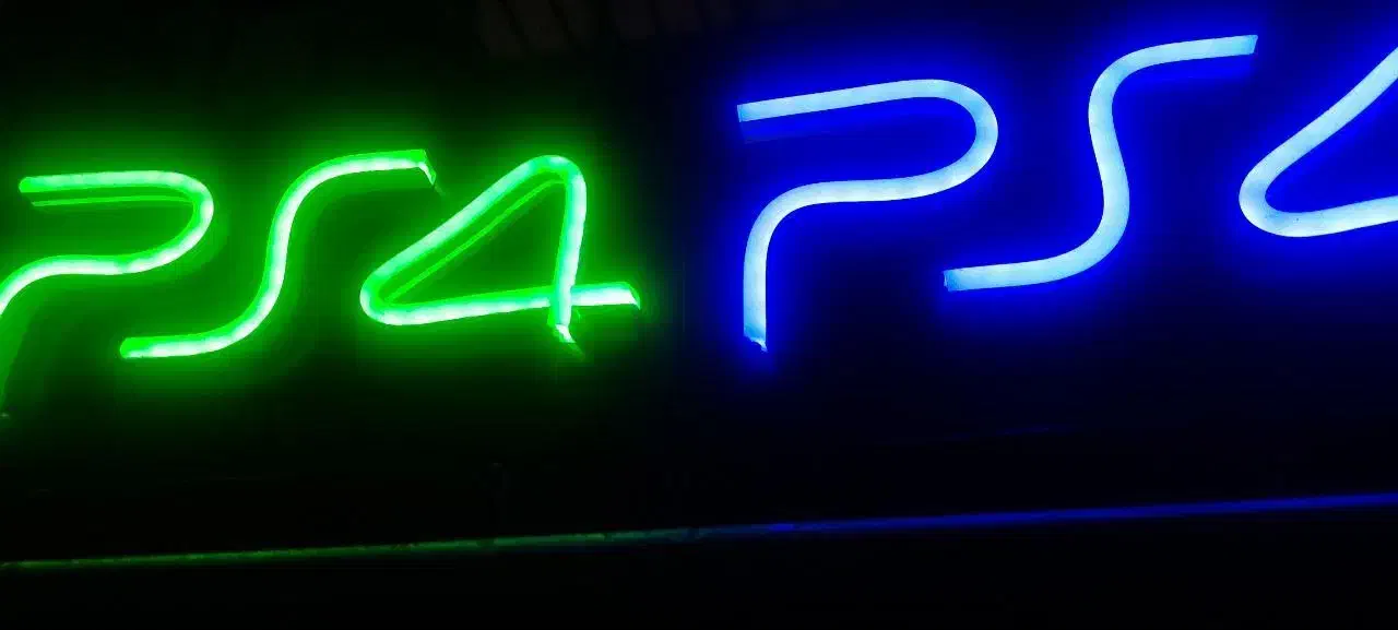 تابلوی نئون طرح ps4 وps5 رومیزی|کنسول، بازی ویدئویی و آنلاین|گنبد کاووس, |دیوار