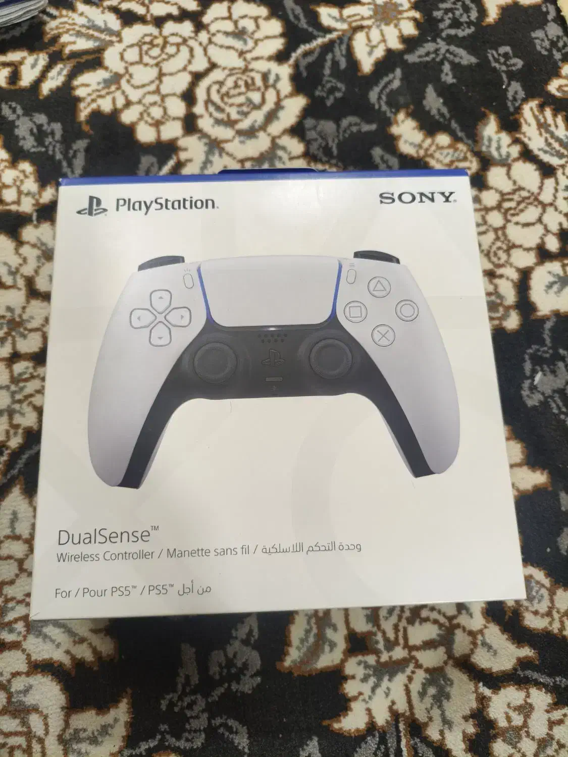 دسته ps5 اصلی و آکبند رنگ سفید|کنسول، بازی ویدئویی و آنلاین|زابل, |دیوار