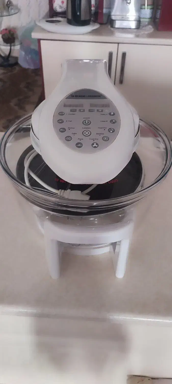 هوا پز دیجیتال Black & Decker|اجاق گاز و لوازم برقی پخت‌وپز|هشتگرد, شهرک ارم شرقی|دیوار