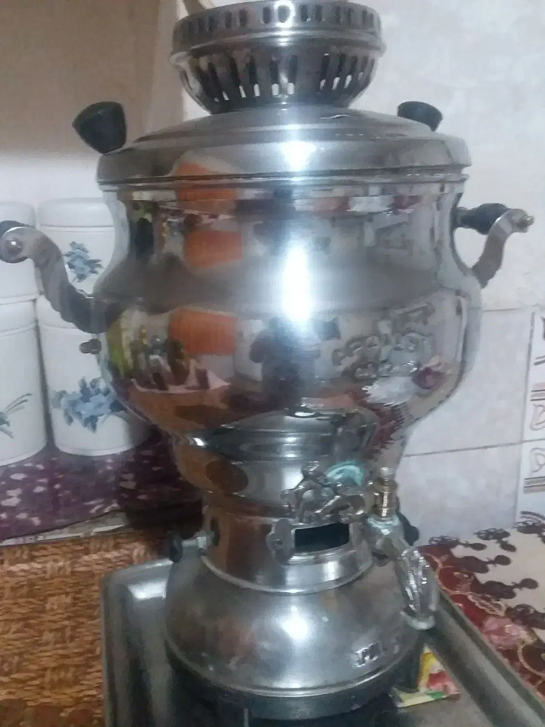 سماور گازی آپولون|سماور، چای‌ساز، قهوه‌ساز|کنگاور, |دیوار